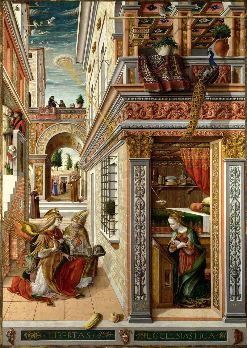 Anunciación de Ascoli - Carlo Crivelli