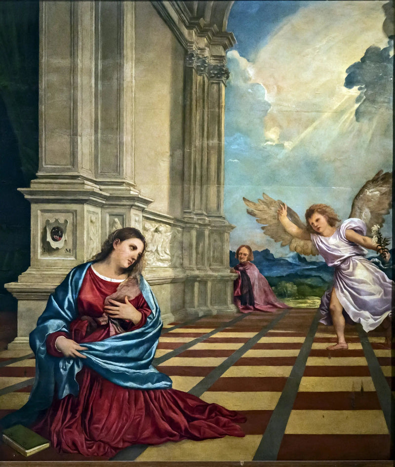 Anunciación de Malchiostro - Titian