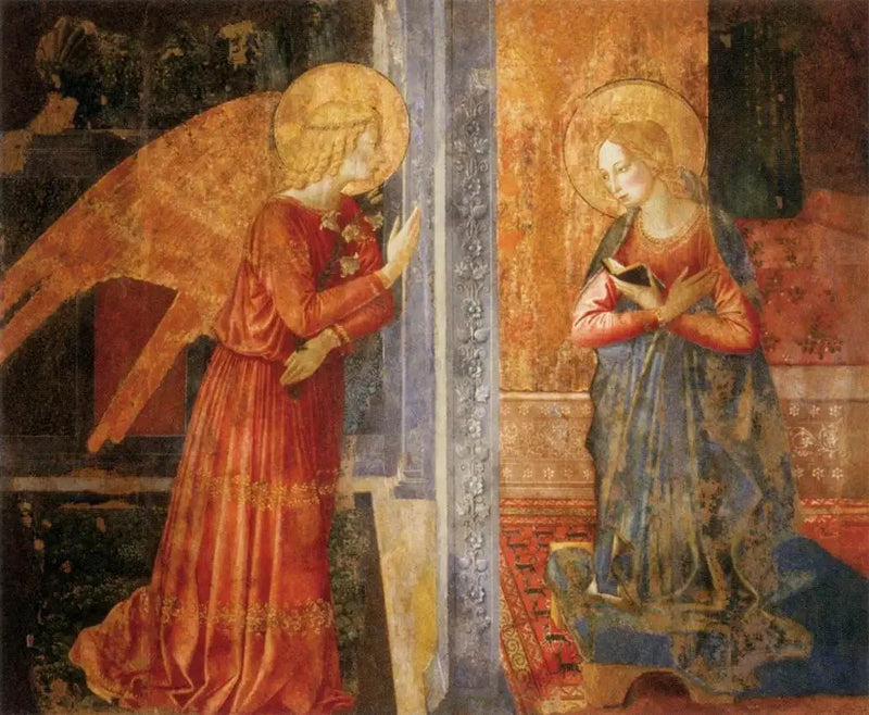 Anunciación de San Domenico - Benozzo Gozzoli
