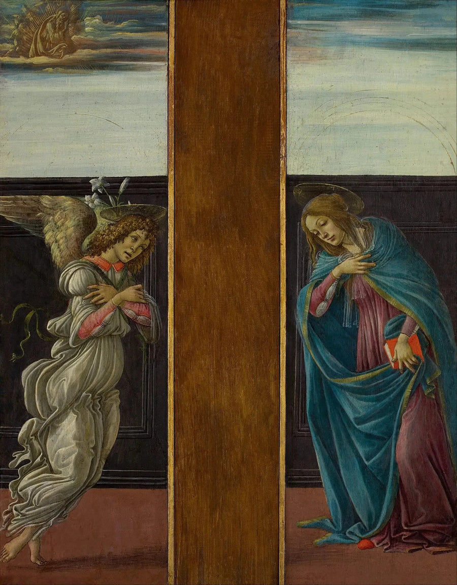 Anunciación - Sandro Botticelli