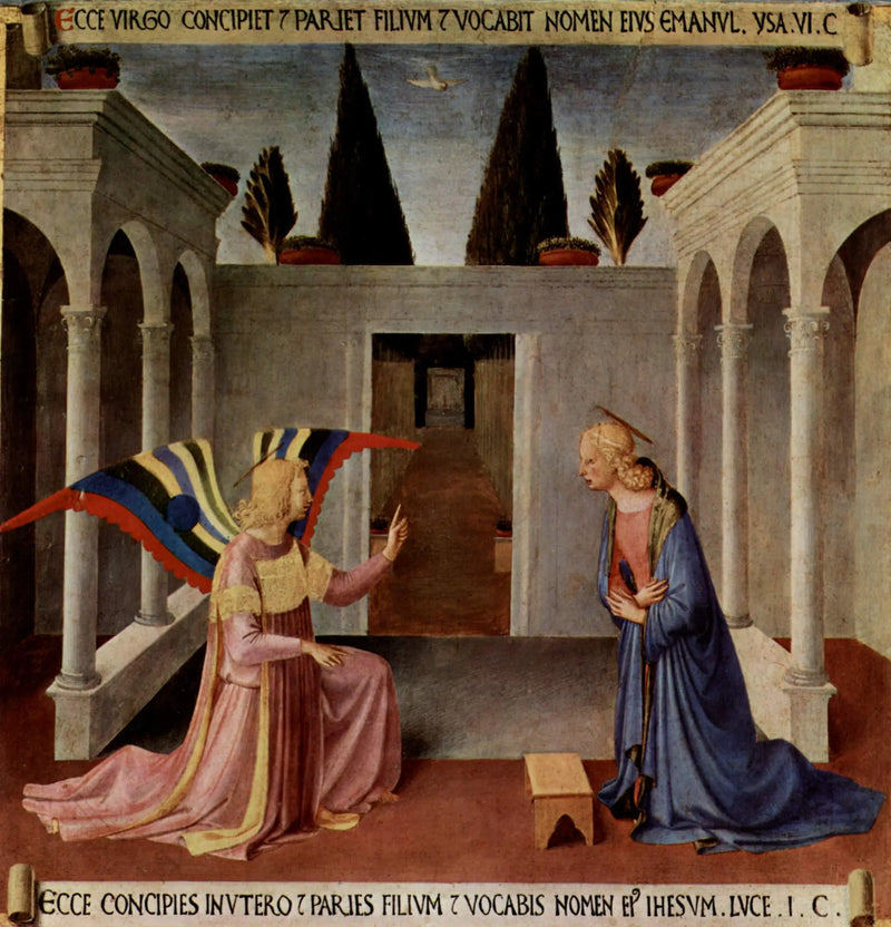 Anunciación del Museo de San Marco - Fra Angelico