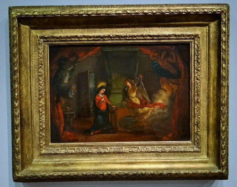 Anunciación - Eugène Delacroix