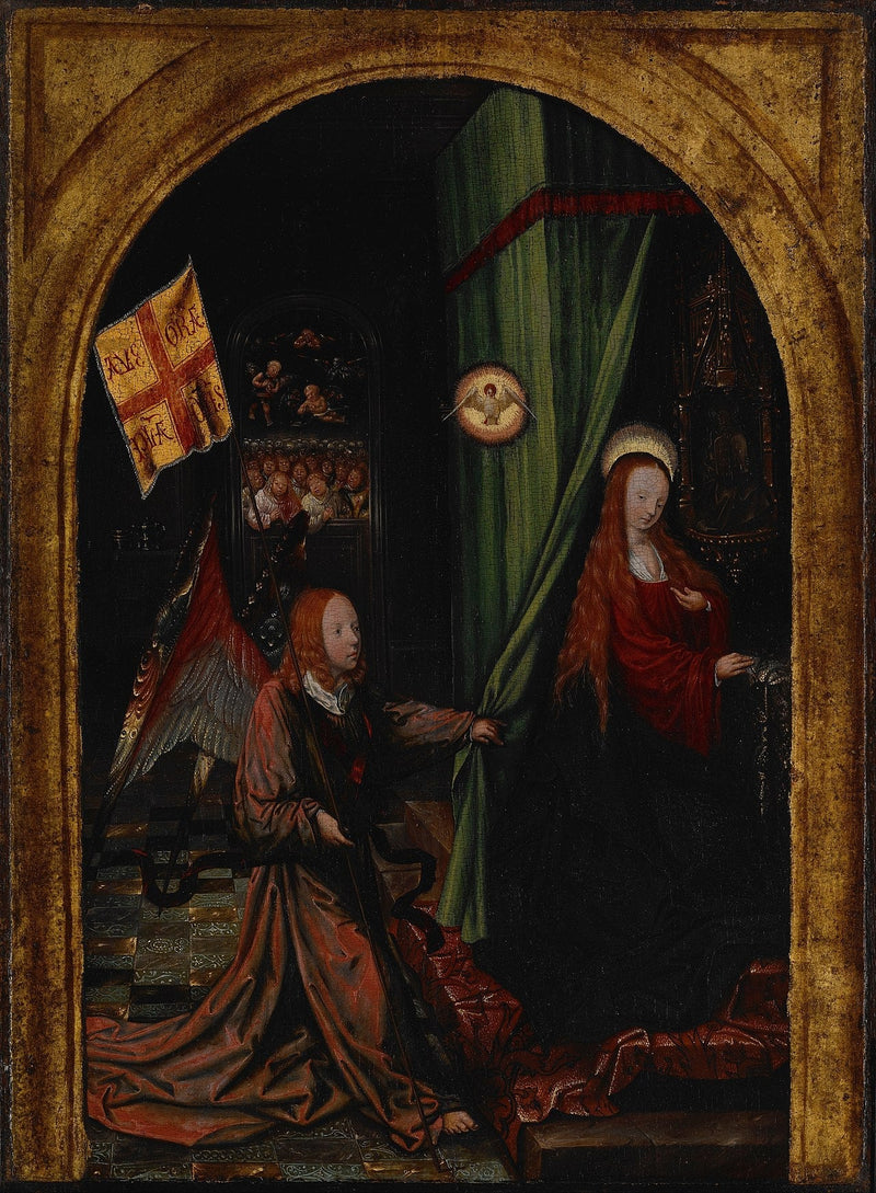 Anunciación - Jacob Cornelisz van Oostsanen
