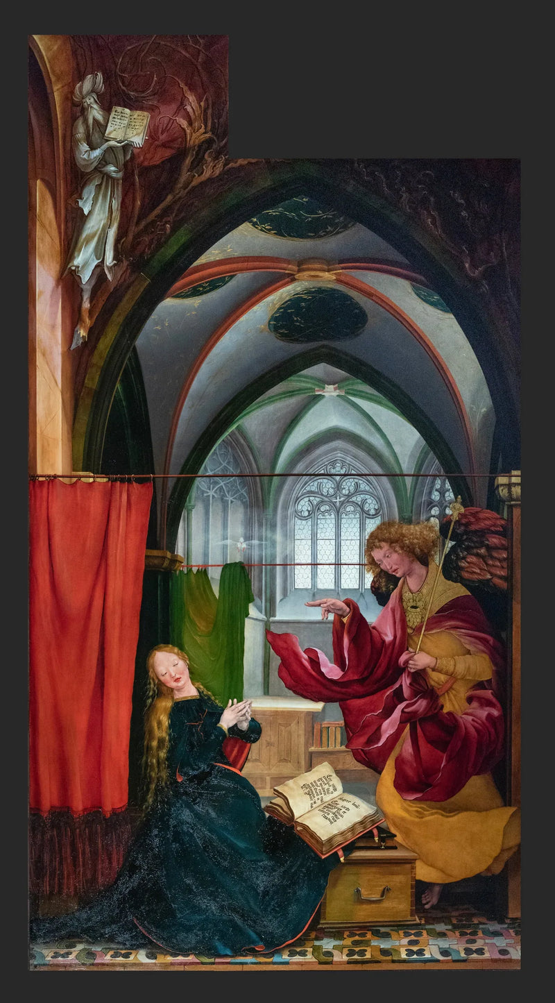 Anunciación - Matthias Grünewald