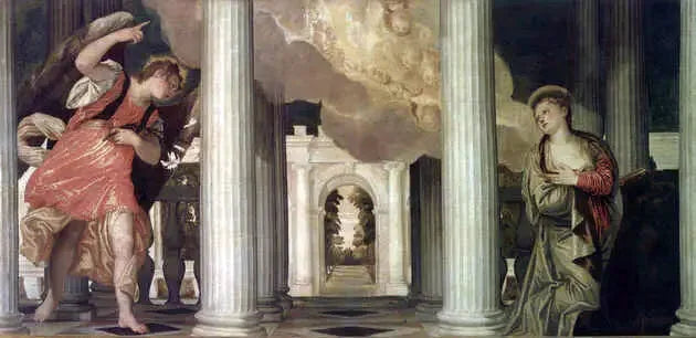 Anunciación - Paul Véronèse