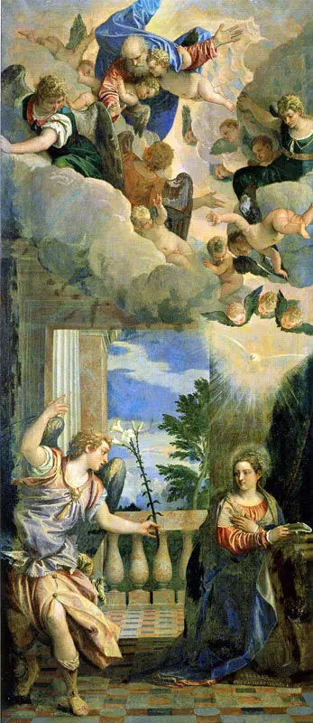 Anunciación - Paul Véronèse