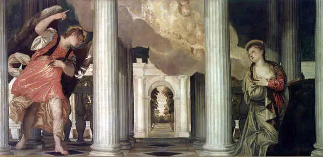 Anunciación - Paul Véronèse