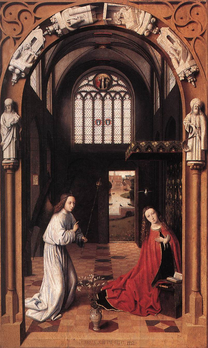 Anunciación - Petrus Christus