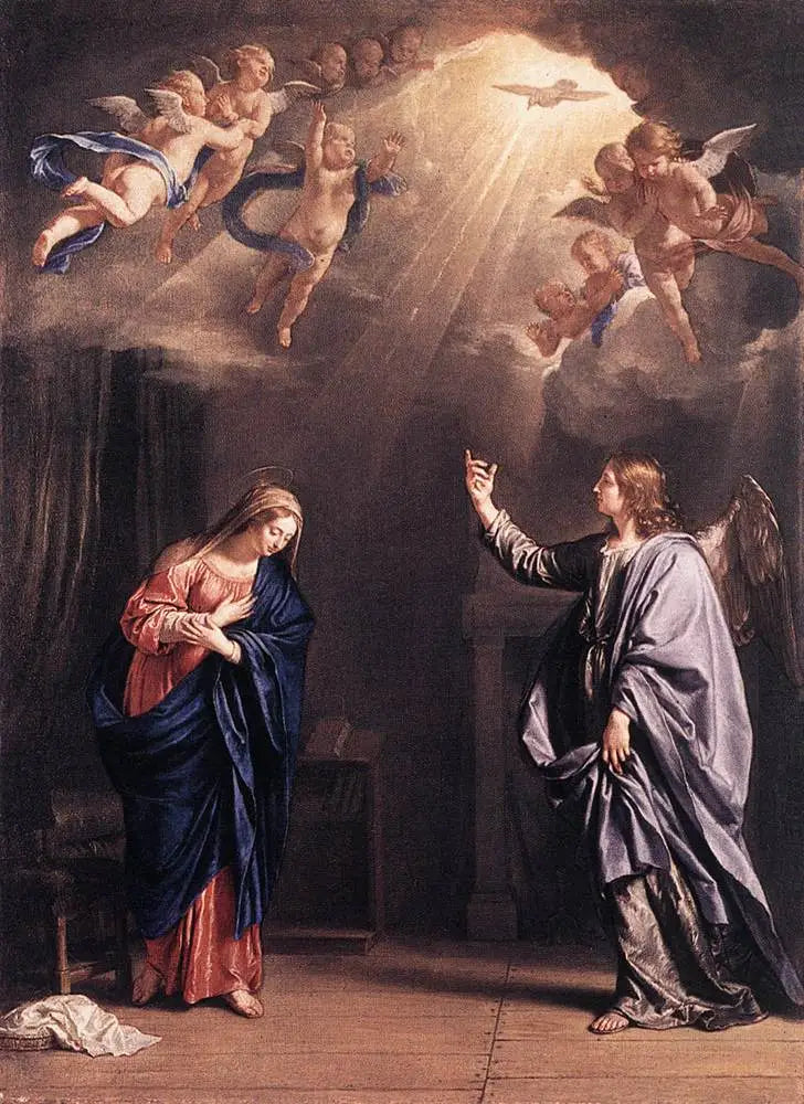 Anunciación - Philippe de Champaigne