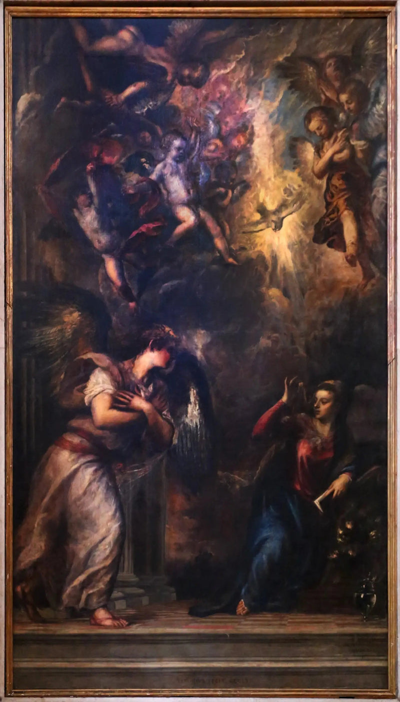 Anunciación - Tiziano