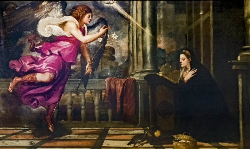 Anunciación - Tiziano