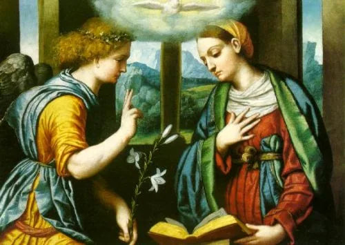Anunciación - Alessandro Bonvicino