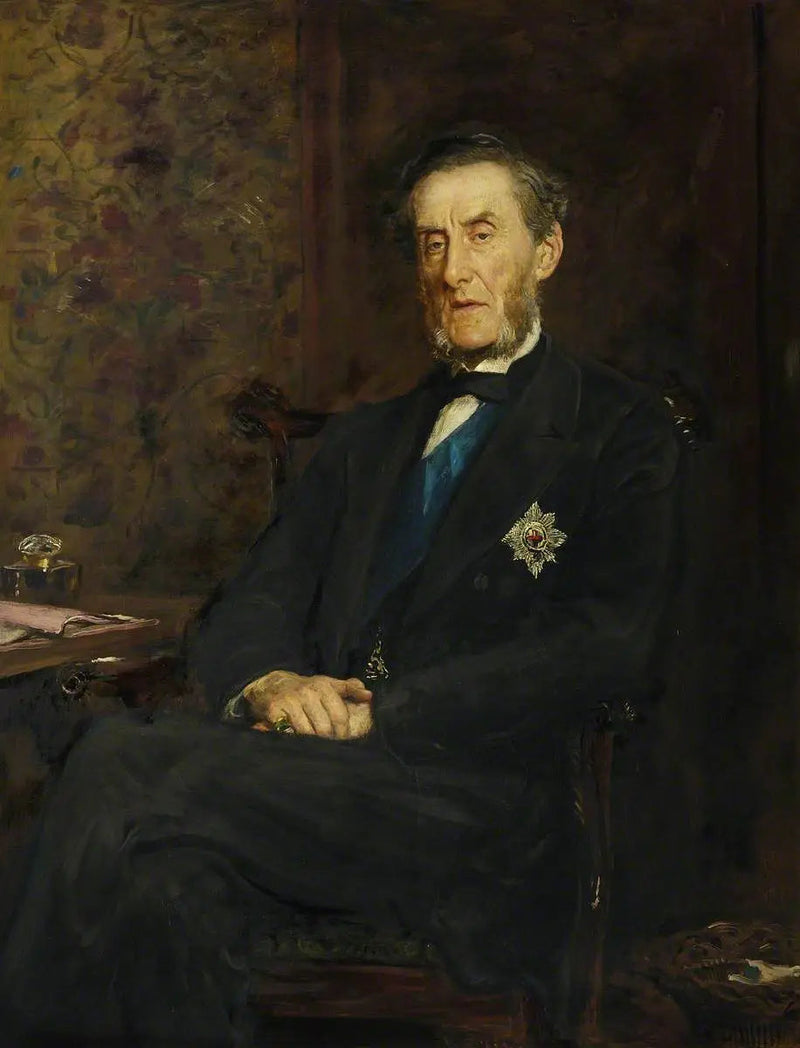 Anthony Ashley-Cooper (1801–1885), 7º conde de Shaftesbury, presidente de la Sociedad Bíblica - John Everett Millais