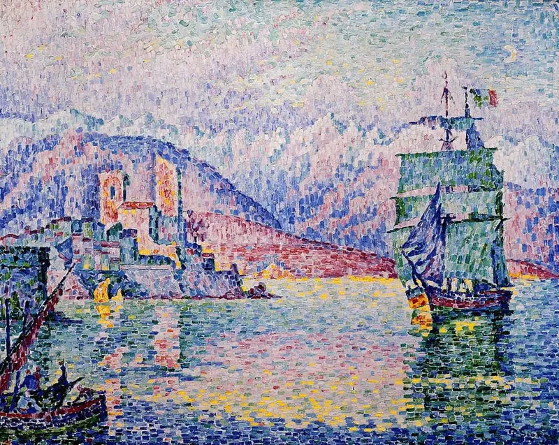 Antibes por la tarde - Paul Signac