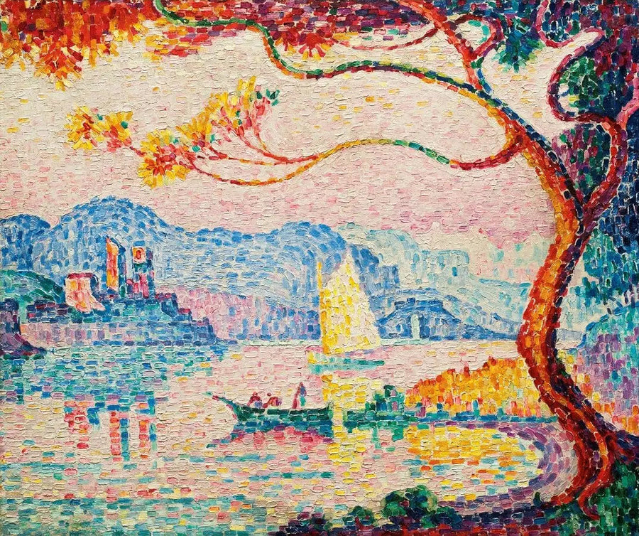 Antibes. Pequeño Puerto de Bacon - Paul Signac