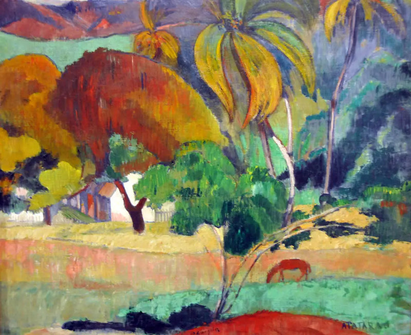 Apatarao (Barrio de Papeete) - Paul Gauguin