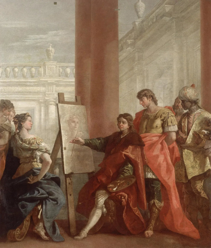 Apelles pinta Campaspa - Sebastiano Ricci