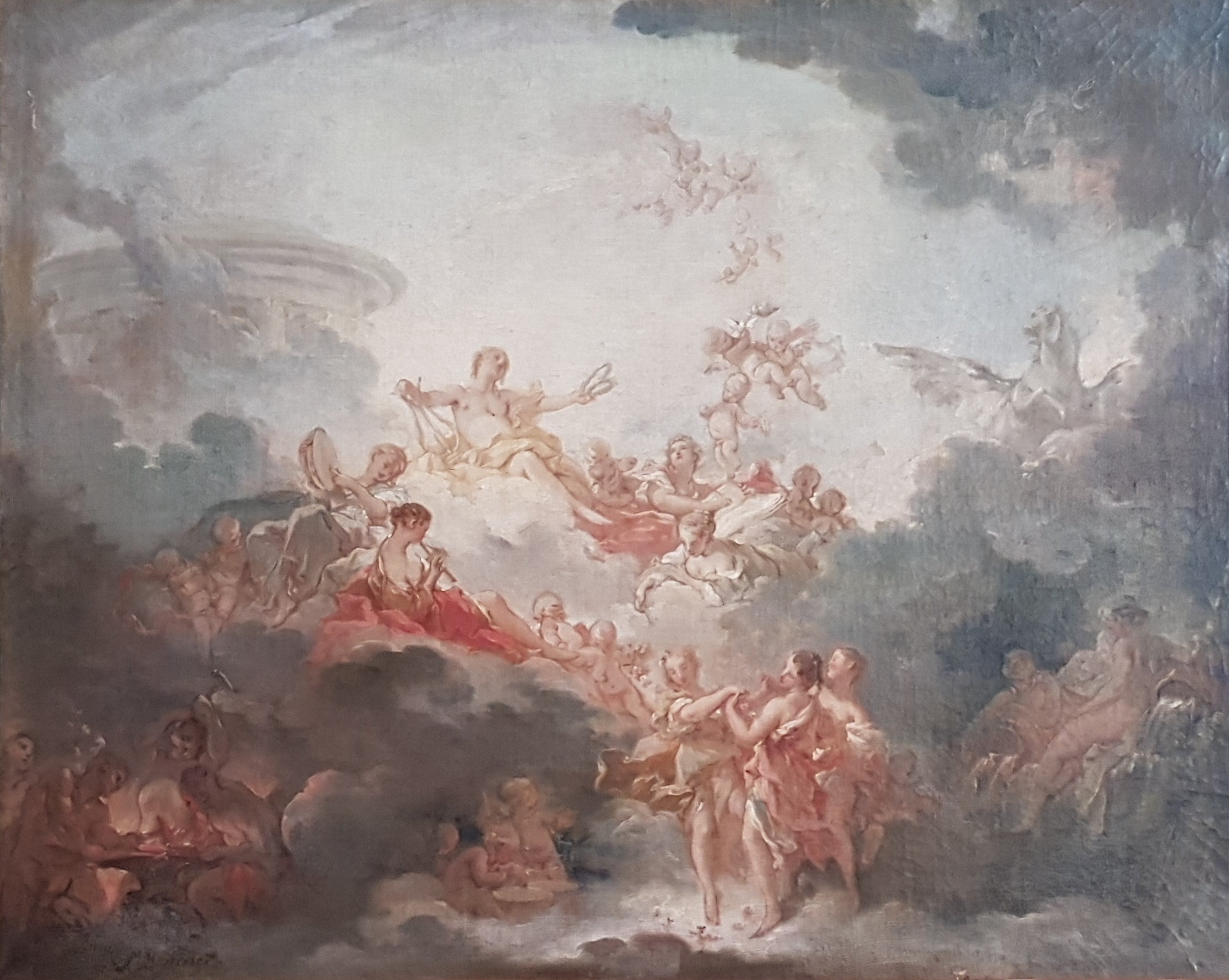 Apollon couronnant les arts - François Boucher - Alpha Reproduction