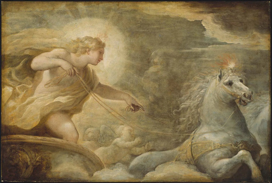 Apolo en su carro - Luca Giordano