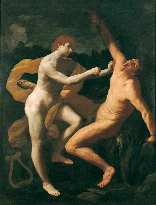 Apolo desgarrando a Marsias - Guido Reni