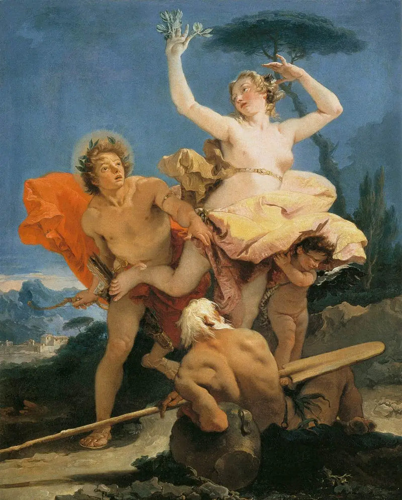 Apolo y Dafne - Giovanni Battista Tiepolo