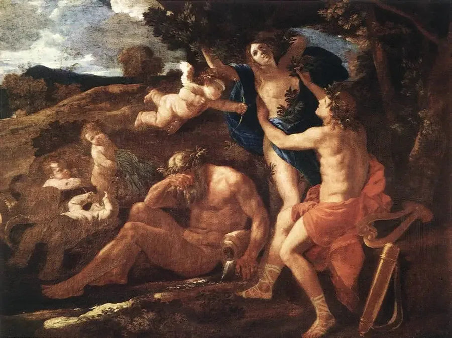 Apolo y Dafne - Nicolas Poussin