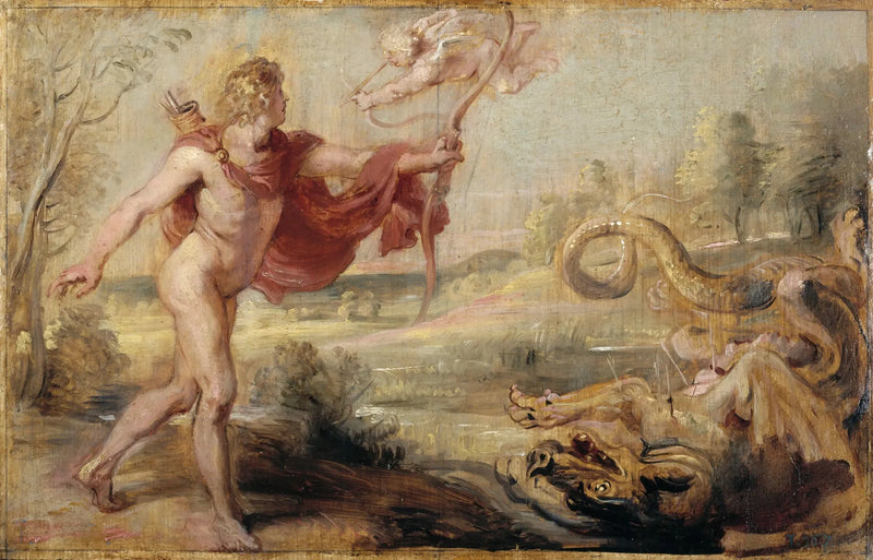 Apolo y Python - Peter Paul Rubens