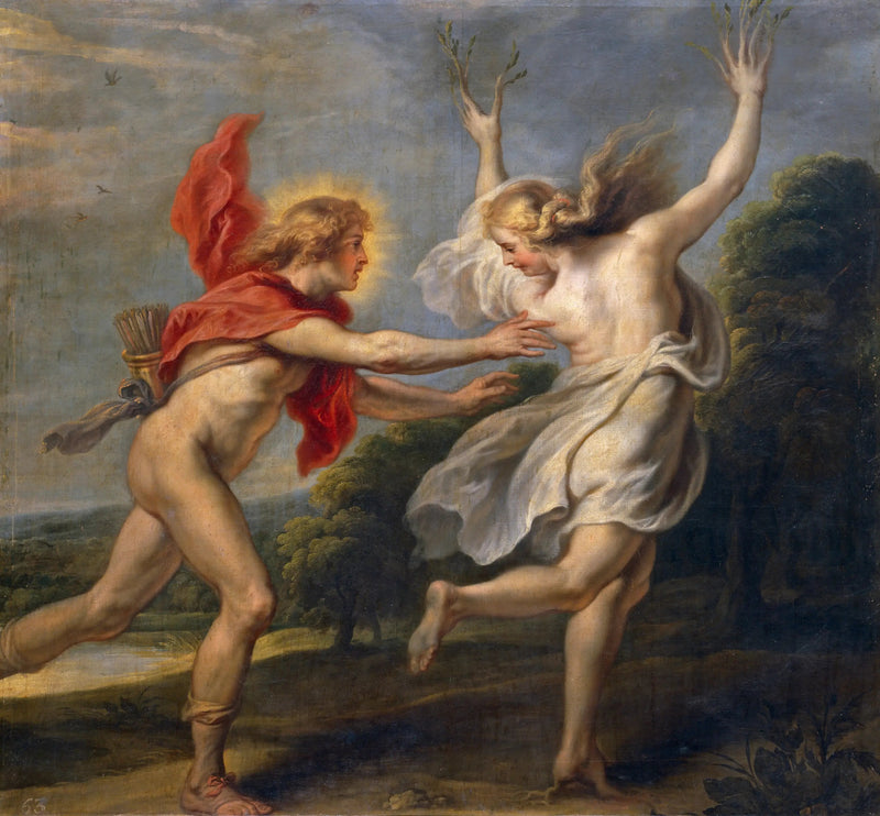 Apolo persiguiendo a Dafne - Peter Paul Rubens