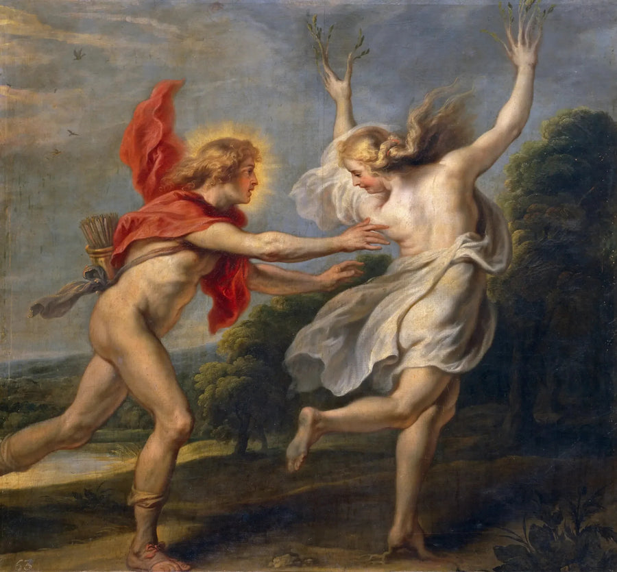 Apolo persiguiendo a Dafne - Peter Paul Rubens