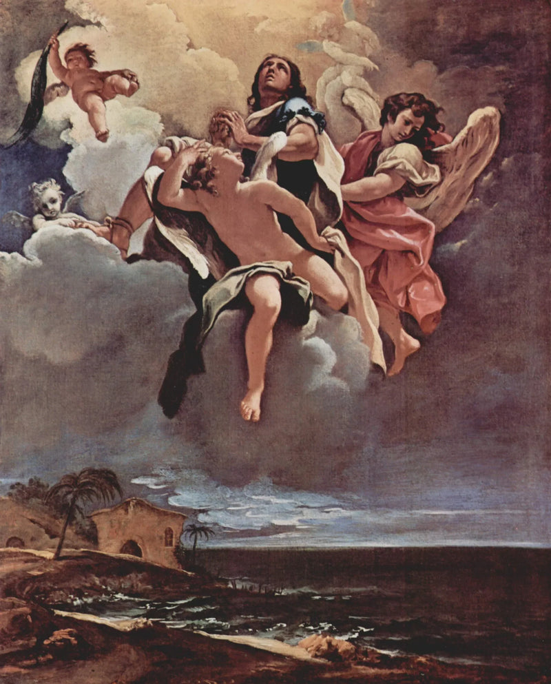 Apoteosis de un bienaventurado - Sebastiano Ricci