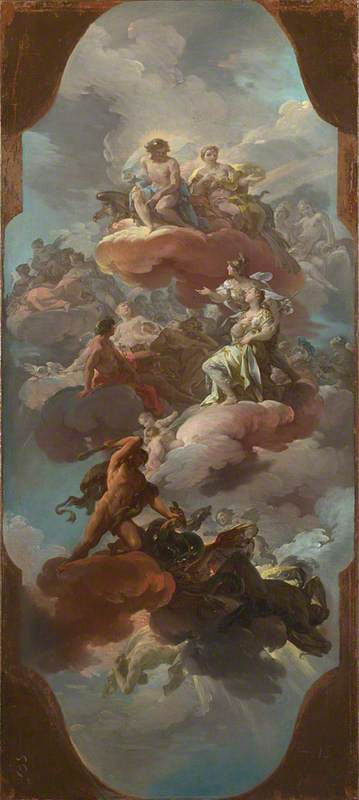 Apoteosis de la monarquía española (?) - Corrado Giaquinto