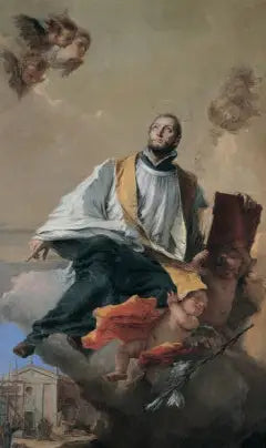 Apoteosis de san Gaetano Thieme - Giovanni Battista Tiepolo