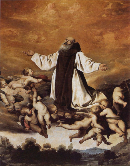 Apoteosis de San Jerónimo - Francisco de Zurbarán