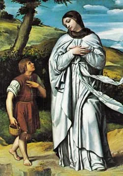 Aparición de la Virgen a la sordomuda Filippo Viotti - Alessandro Bonvicino
