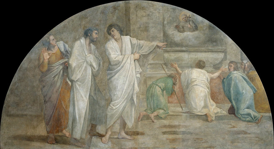 Aparición de san Didaque sobre su sepulcro - Annibale Carracci