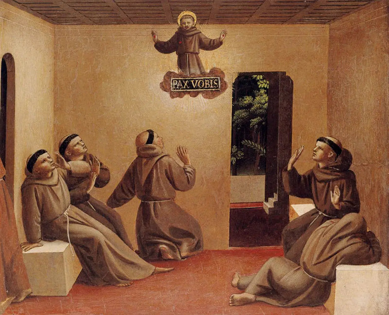 Aparición de San Francisco en Arles - Fra Angelico