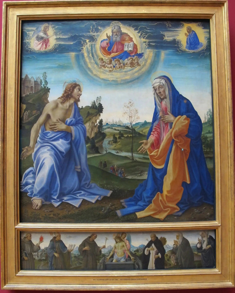 Aparición de Cristo a María - Filippino Lippi