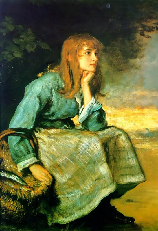 Appelant Herrin' - John Everett Millais image 2 reproduction de peinture à l’huile