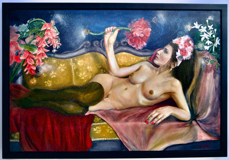 Apreciación de una Flor | 120 x 80 cm