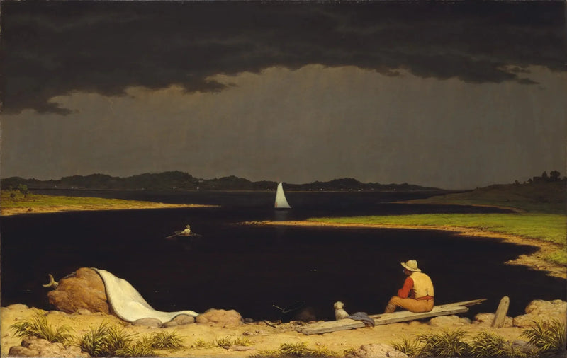Enfoque de una tormenta - Martin Johnson Heade