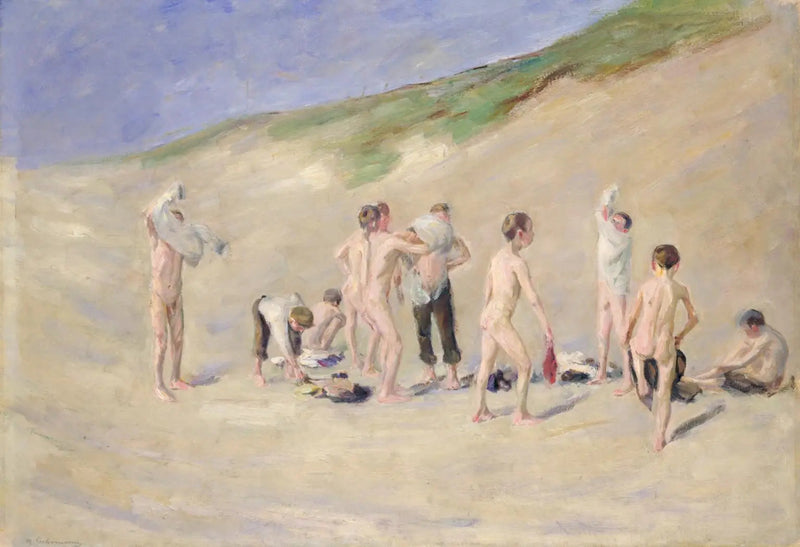 Después de Baden - Max Liebermann