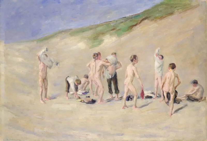 Después de Baden - Max Liebermann