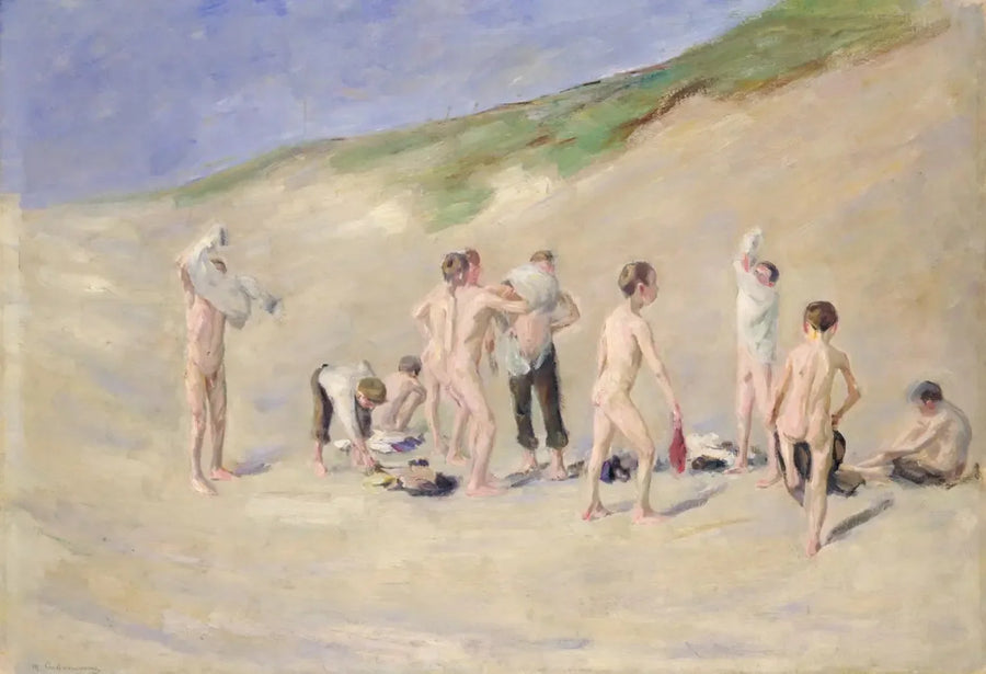 Después de Baden - Max Liebermann