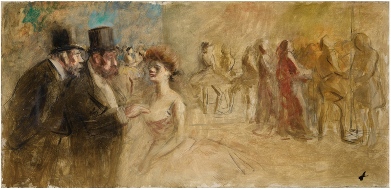 Después del baile - Jean-Louis Forain