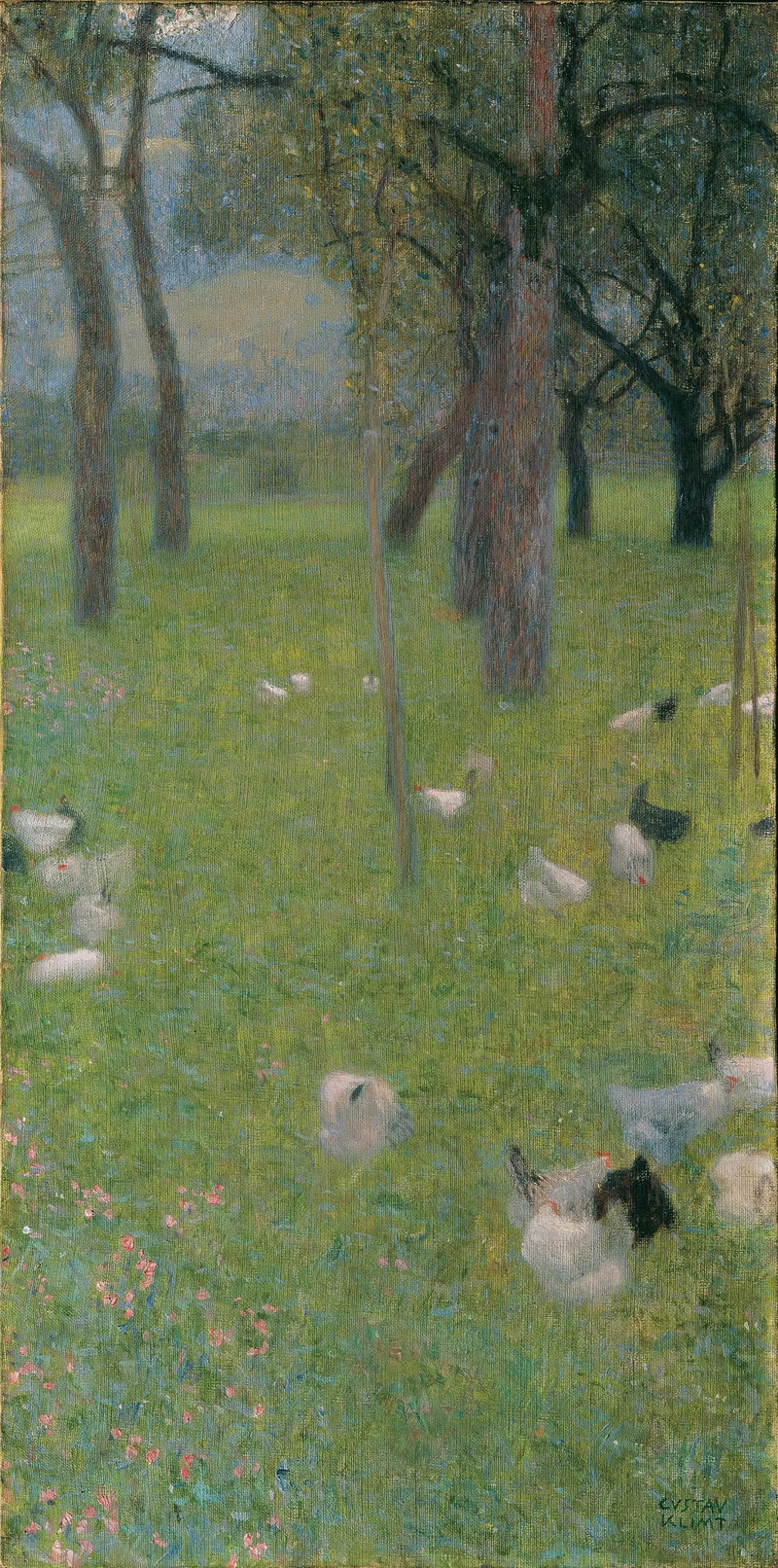 Después de la lluvia - Gustav Klimt