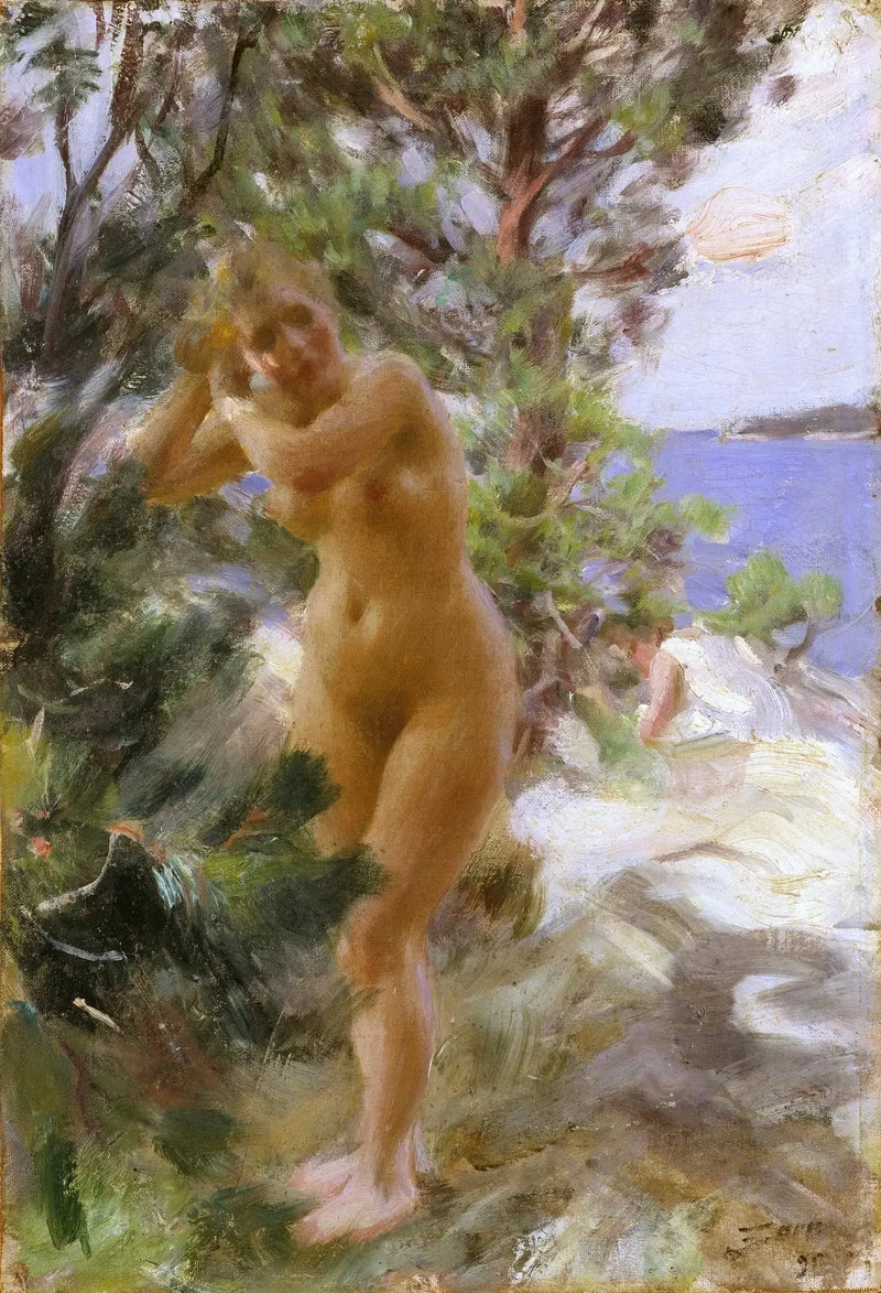 Después del baño - Anders Zorn