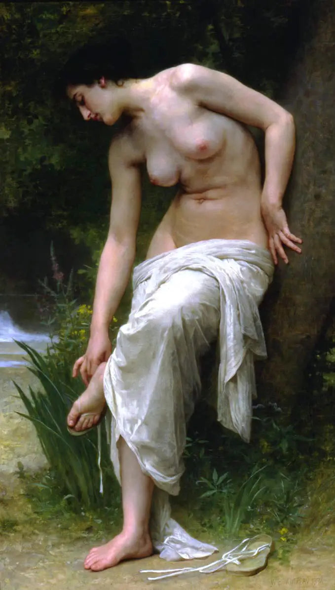 Después del Baño - Bouguereau