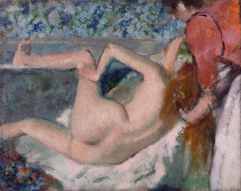 Después del baño - Edgar Degas