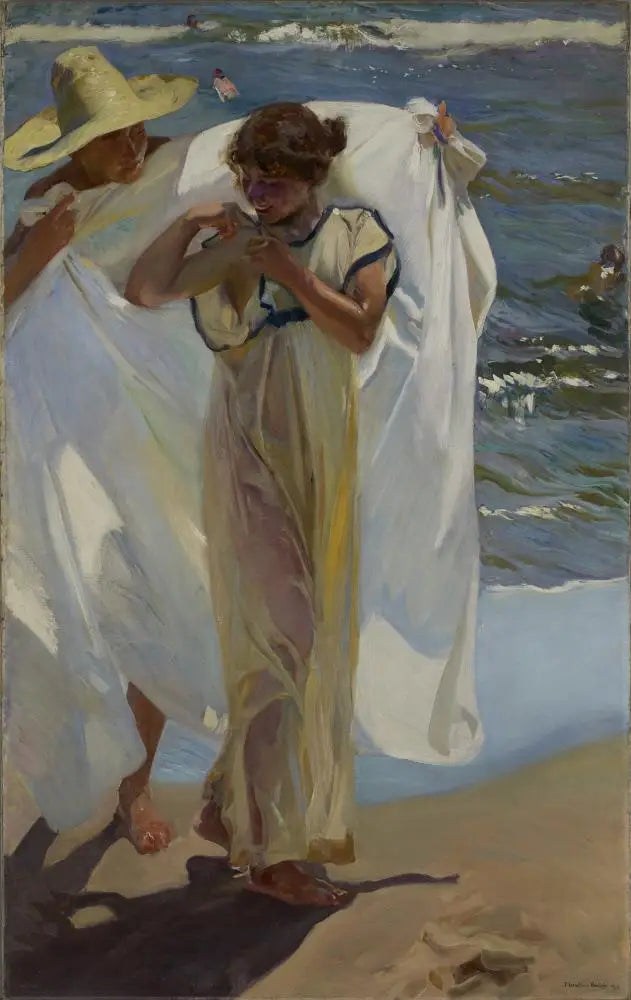 Después del baño - Joaquín Sorolla