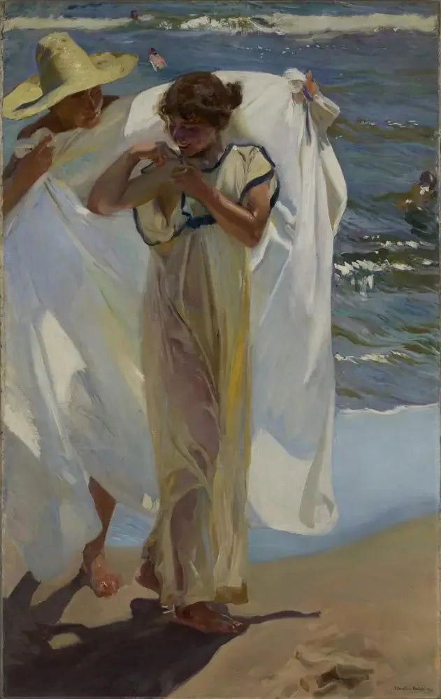 Después del baño - Joaquín Sorolla